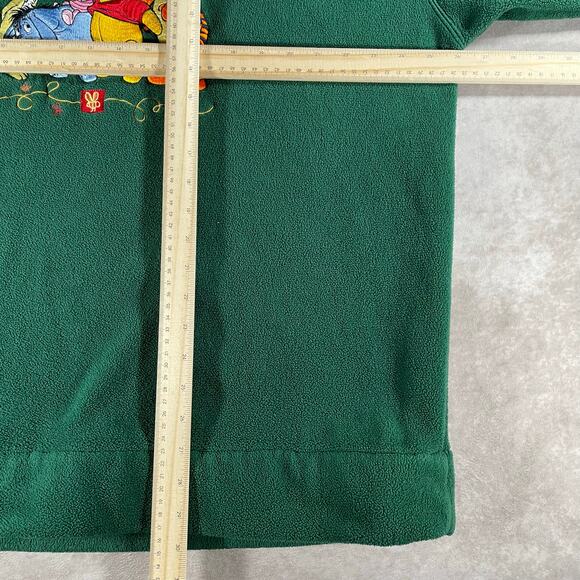 90’s The Disney Store Women’s Winnie Pooh And Friends Pullover Fleece Hoodie - Picture 5 of 6